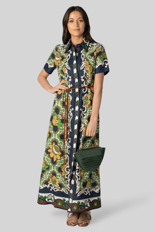 ALÉMAIS Liana Shirtdress - Multi