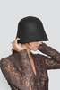 Clyde Black Crown Hat - Thumbnail 2