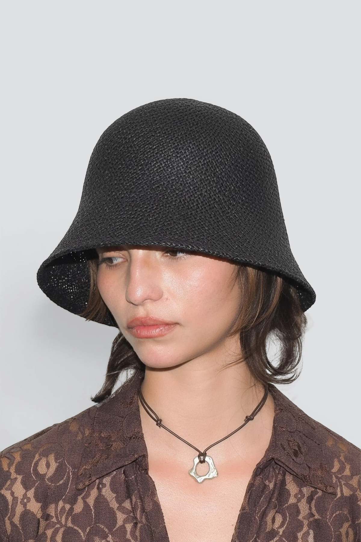 Clyde Black Crown Hat - Image 3 of 4