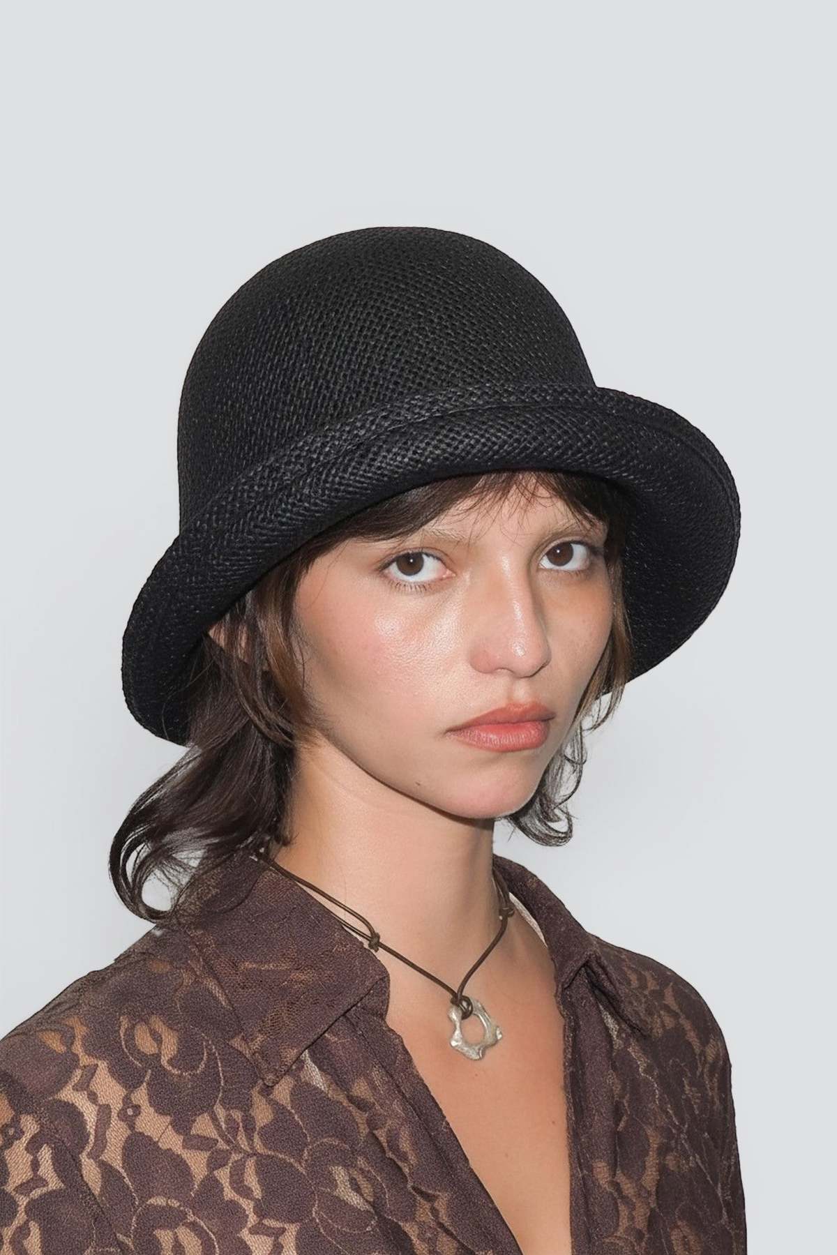 Clyde Black Crown Hat - Image 4 of 4