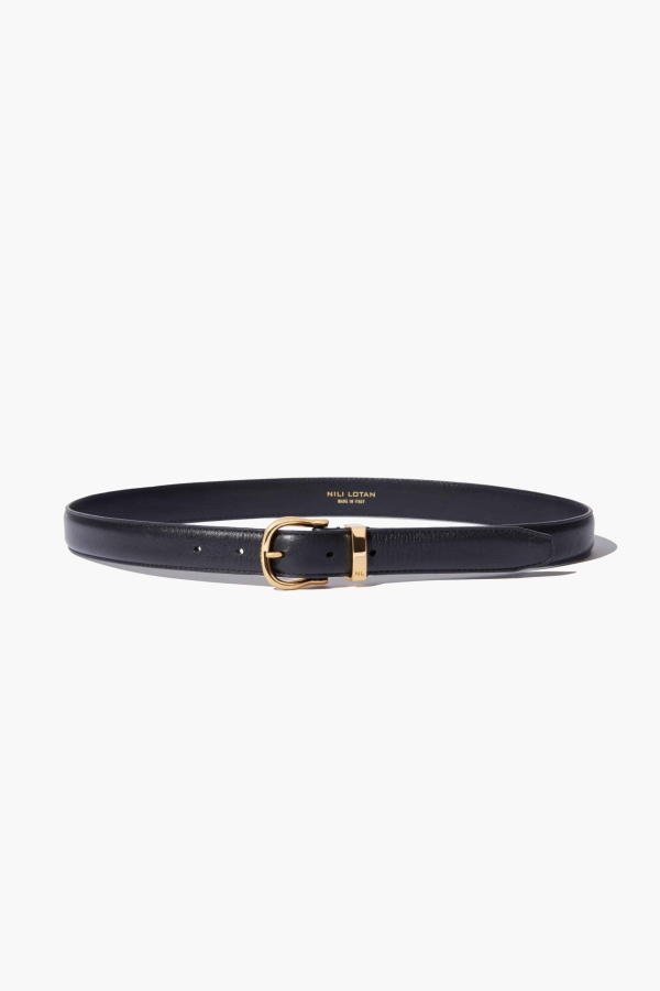 Nili Lotan Louise Belt - Black