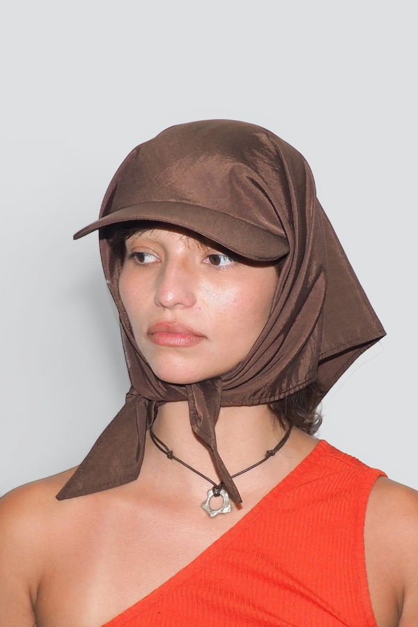 Clyde Swim Brimmed Scarf Hat