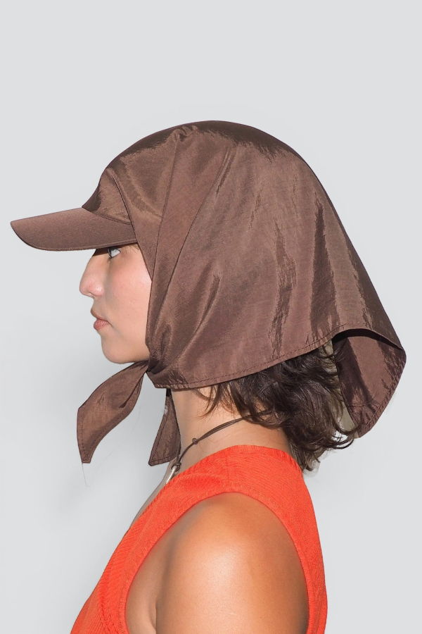 Clyde Swim Brimmed Scarf Hat