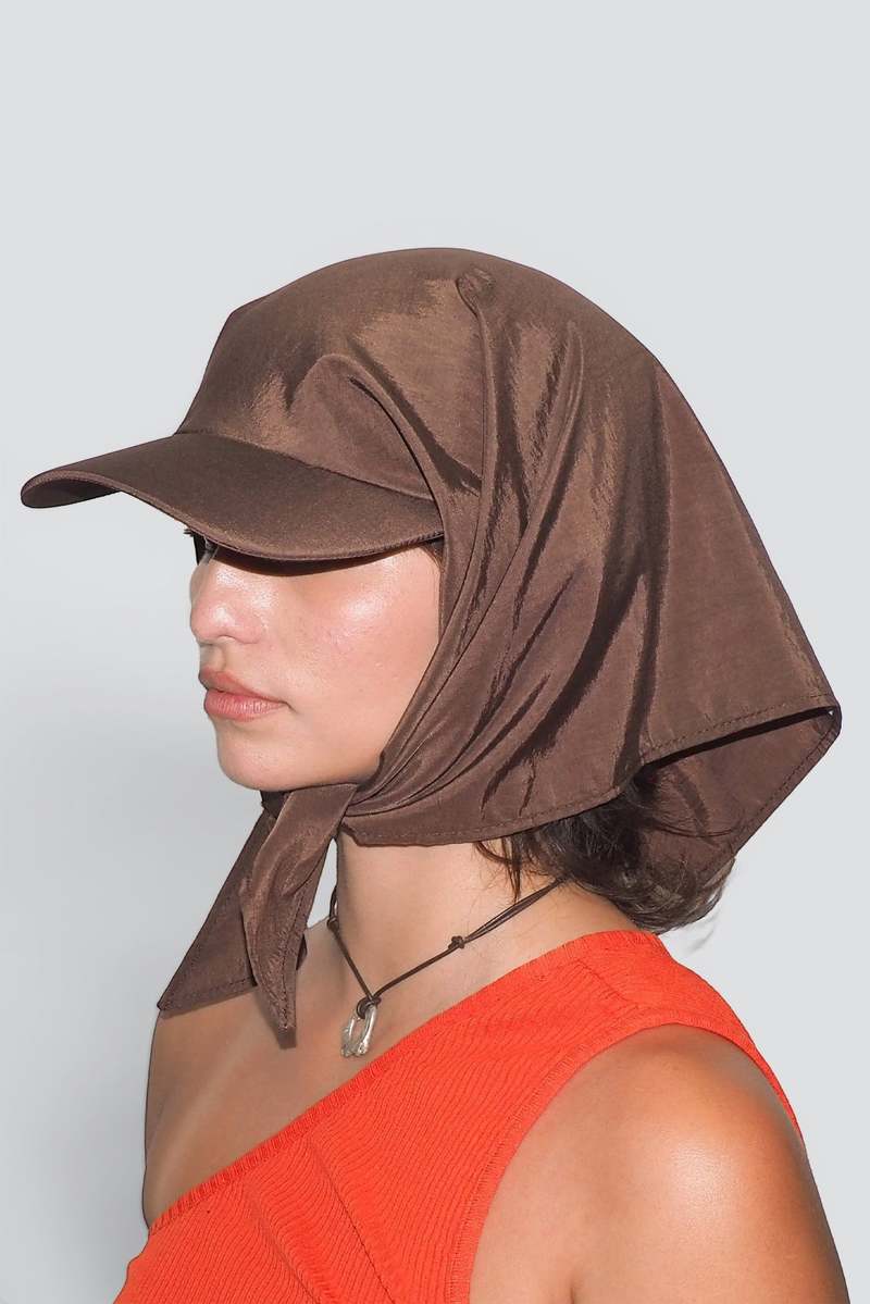 Clyde Swim Brimmed Scarf Hat