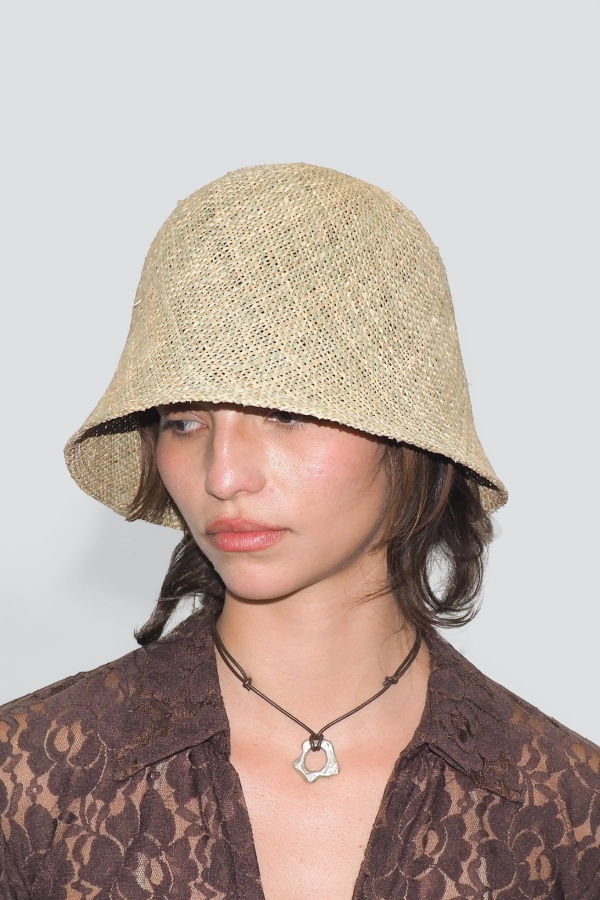 Clyde Seagrass Crown Hat