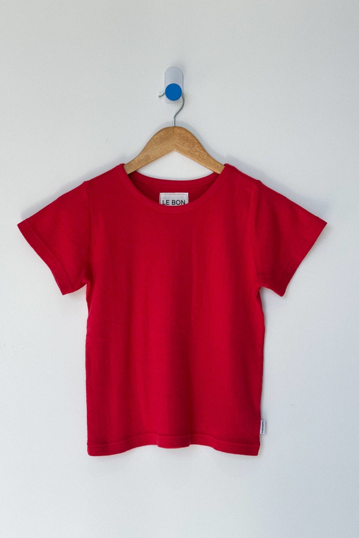 Le Bon Shoppe Pointelle Babe Tee - Image 3 of 9