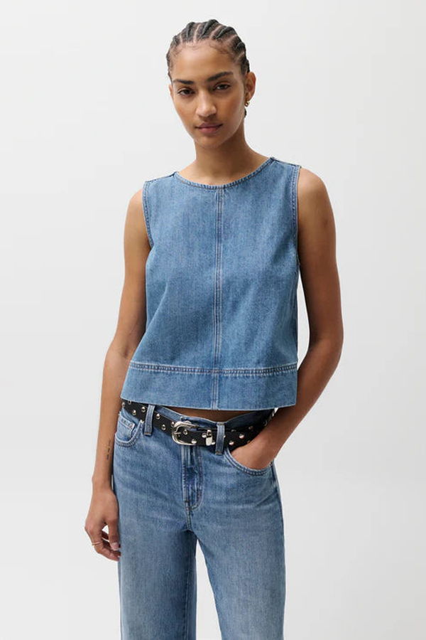 Pistola Rue Swing Shirt - Sail Away