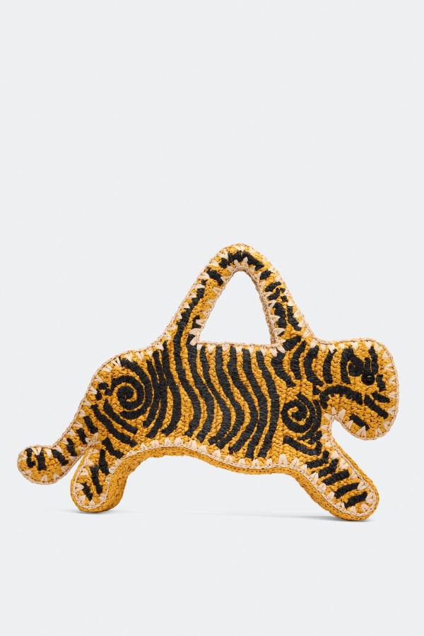 Simon Miller Tiger Bag Handbag - Orange/Black