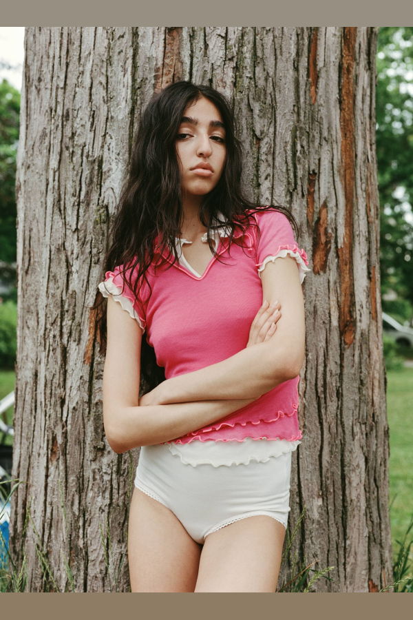Eliza Faulkner Percy Polo Top