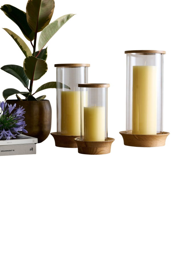 The Collective Home Arbor Hurricane Candle Holder