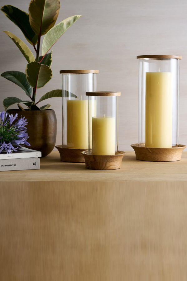 The Collective Home Arbor Hurricane Candle Holder