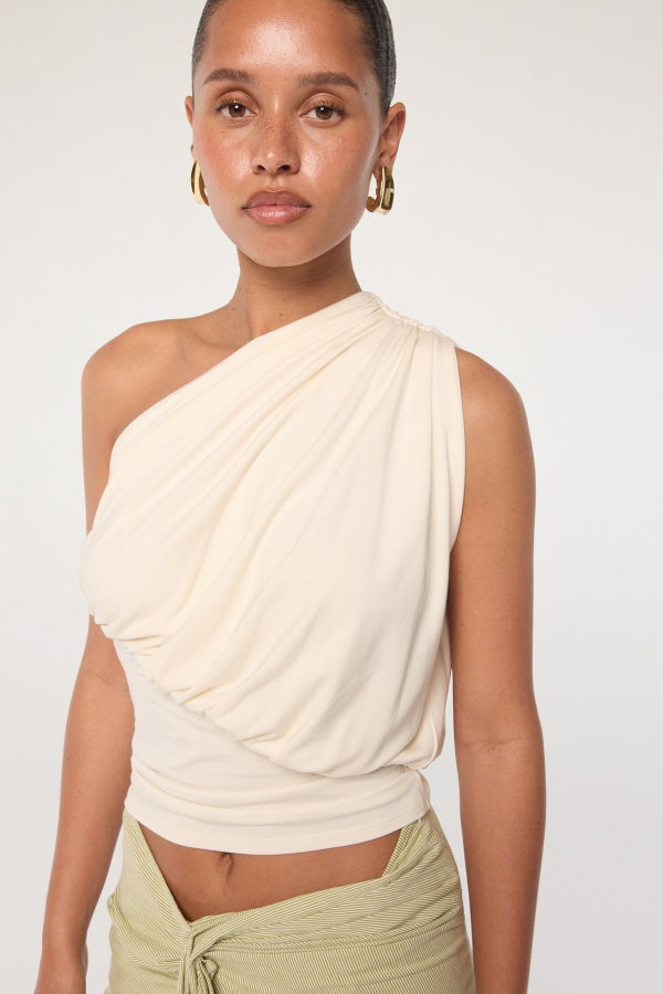 The Line By K Playa One Shoulder Top