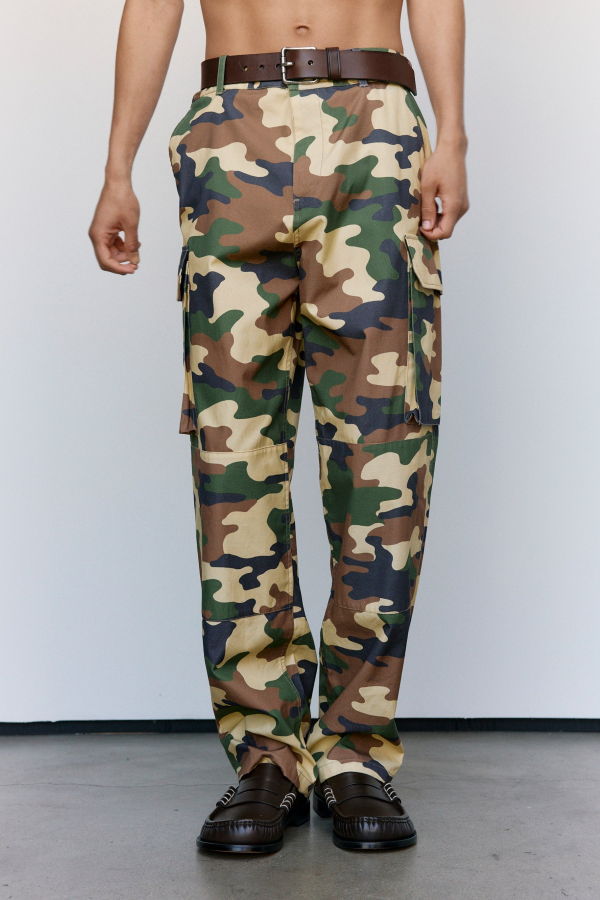 JW ANDERSON Cotton Cargo Trousers