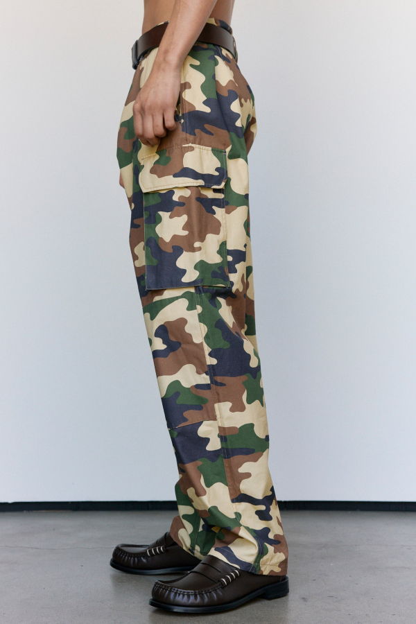JW ANDERSON Cotton Cargo Trousers