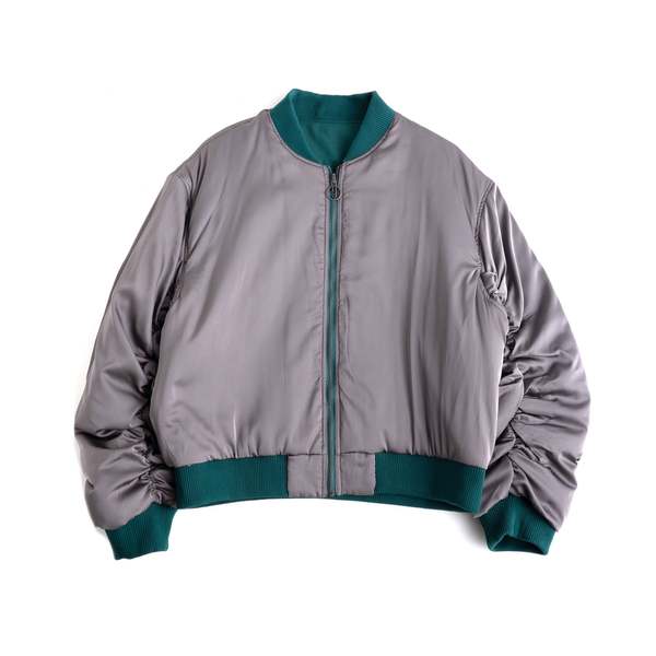 Jungles Jungles You Can Cut All the Flowers Reversible Bomber Jacket