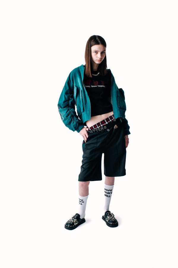Jungles Jungles You Can Cut All the Flowers Reversible Bomber Jacket