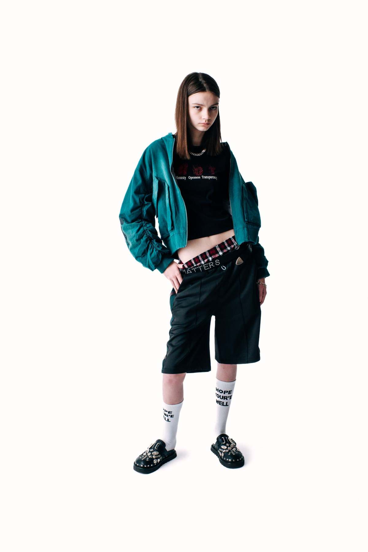 Jungles Jungles You Can Cut All the Flowers Reversible Bomber Jacket - Image 8 of 13