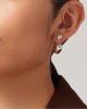 Jenny Bird Tome Hoops Medium Earrings - Thumbnail 2