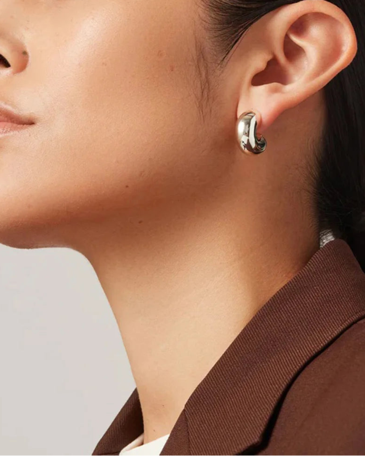 Jenny Bird Tome Hoops Medium Earrings - Image 3 of 4