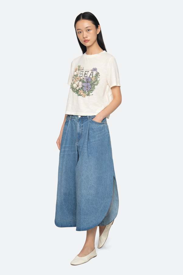 Sea NY Currant Tee - Ecru