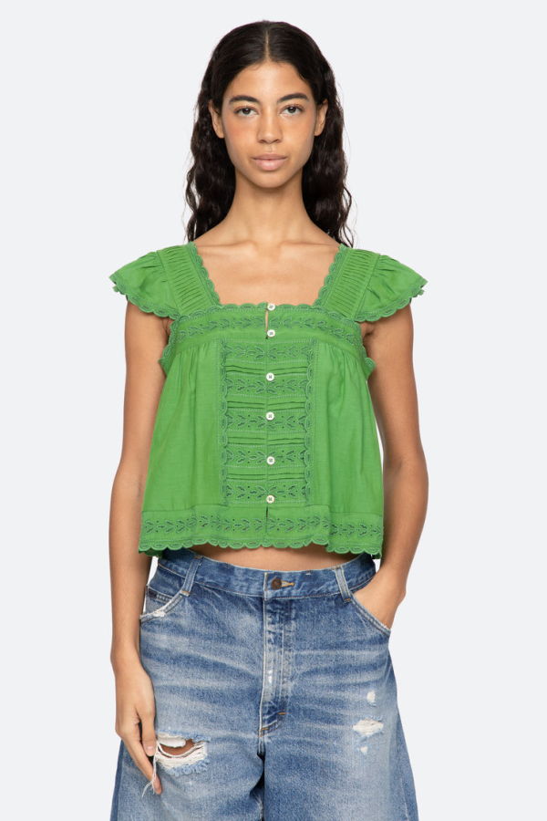 Sea NY Eliza Top - Green