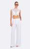 Nonchalant Label Kara Crop Top - Ivory - Thumbnail 1