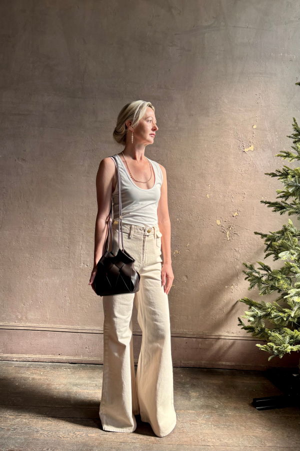 Apiece Apart Uri Low-Cut Tank
