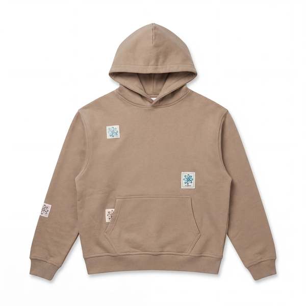 Pas De Mer Flowers Hoodie