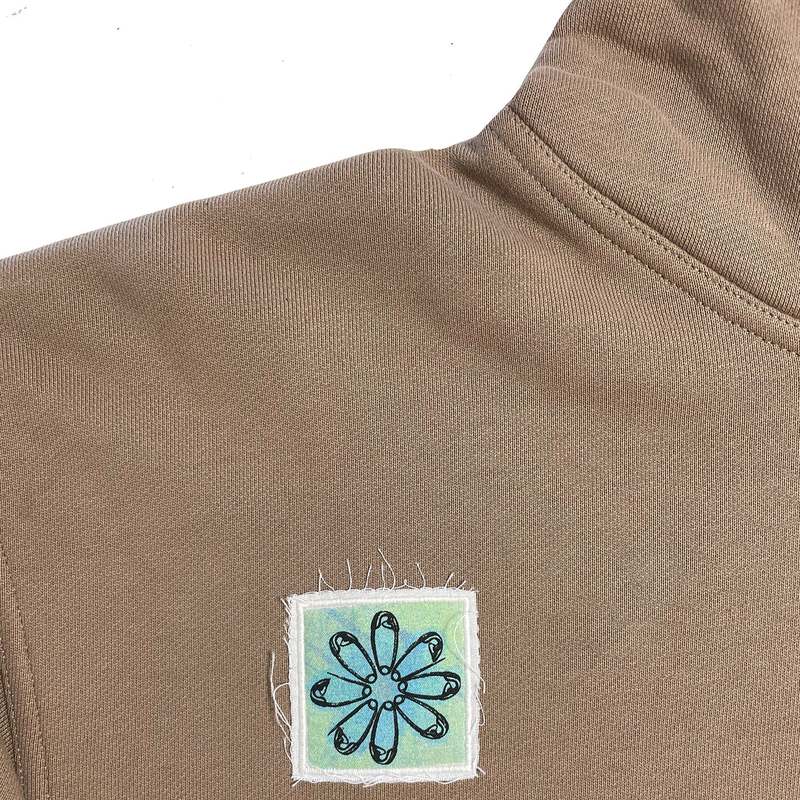 Pas De Mer Flowers Hoodie