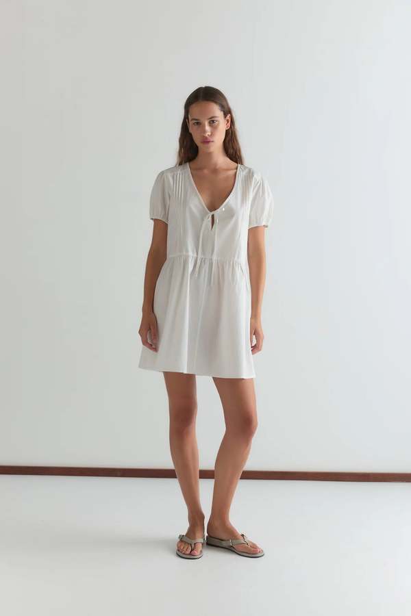 Deiji Studios V Pleat Dress