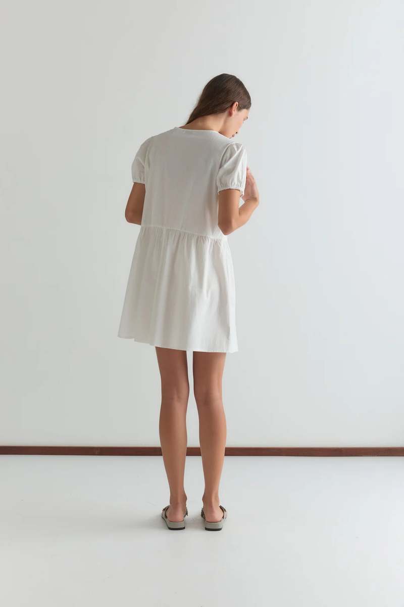 Deiji Studios V Pleat Dress