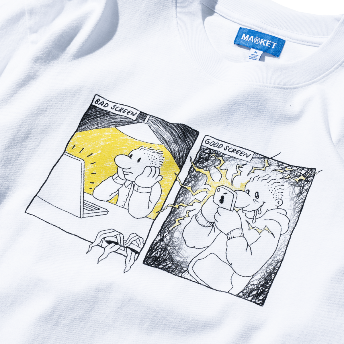 MARKET Good Screen Comic Tee - Image 2 of 4