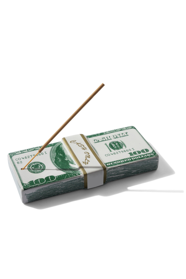 Cash Only Money Stack Incense Holder
