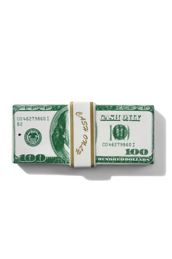 Cash Only Money Stack Incense Holder