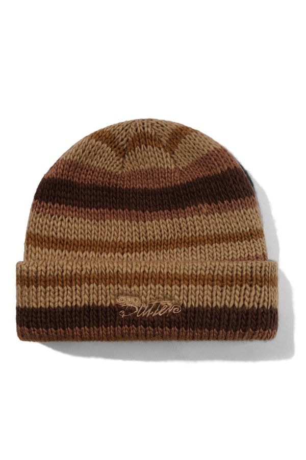 Butter Goods Ombre Striped Knit Beanie