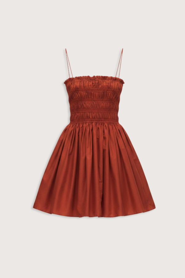 matteau dress Shirred Bodice thin straps and handy side pockets. Shop Matteau's Latest Vacation Styles