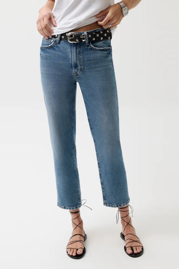 Pistola Aleks Crop Straight Leg Jeans