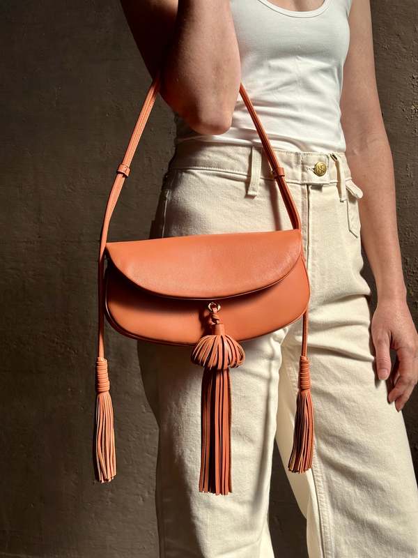 Ulla Johnson Paloma Tassel Flap Bag