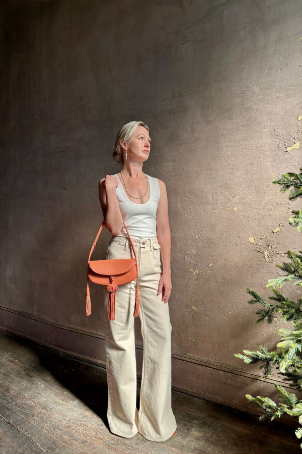 Ulla Johnson Paloma Tassel Flap Bag