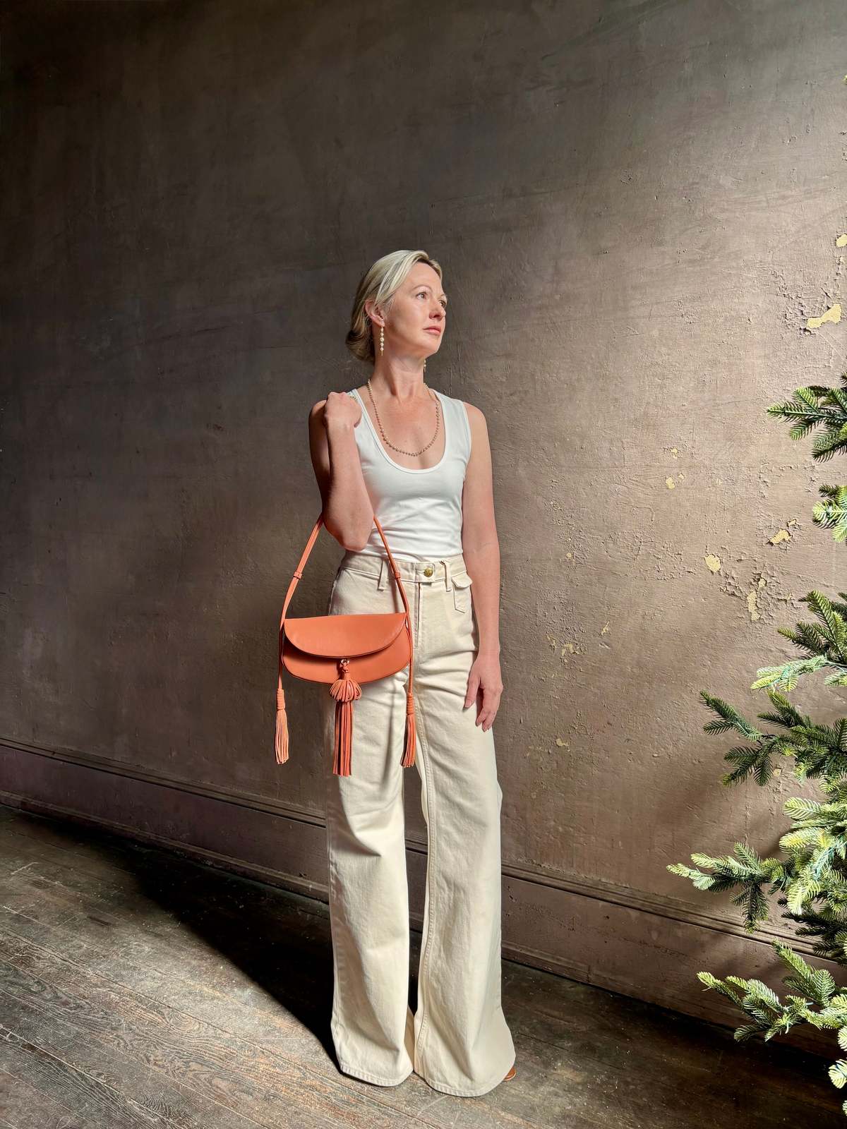 Ulla Johnson Paloma Tassel Flap Bag - Image 2 of 6
