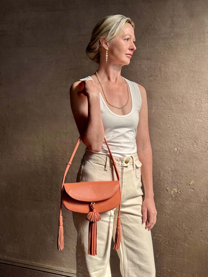 Ulla Johnson Paloma Tassel Flap Bag