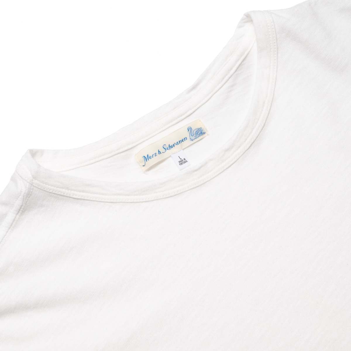 Merz b. Schwanen SCT04.01 Slub Pima Cotton T-Shirt - Image 2 of 4