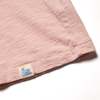 Merz b. Schwanen SCT04.303 Slub Pima Cotton T-Shirt - Dusted Pink - Thumbnail 4