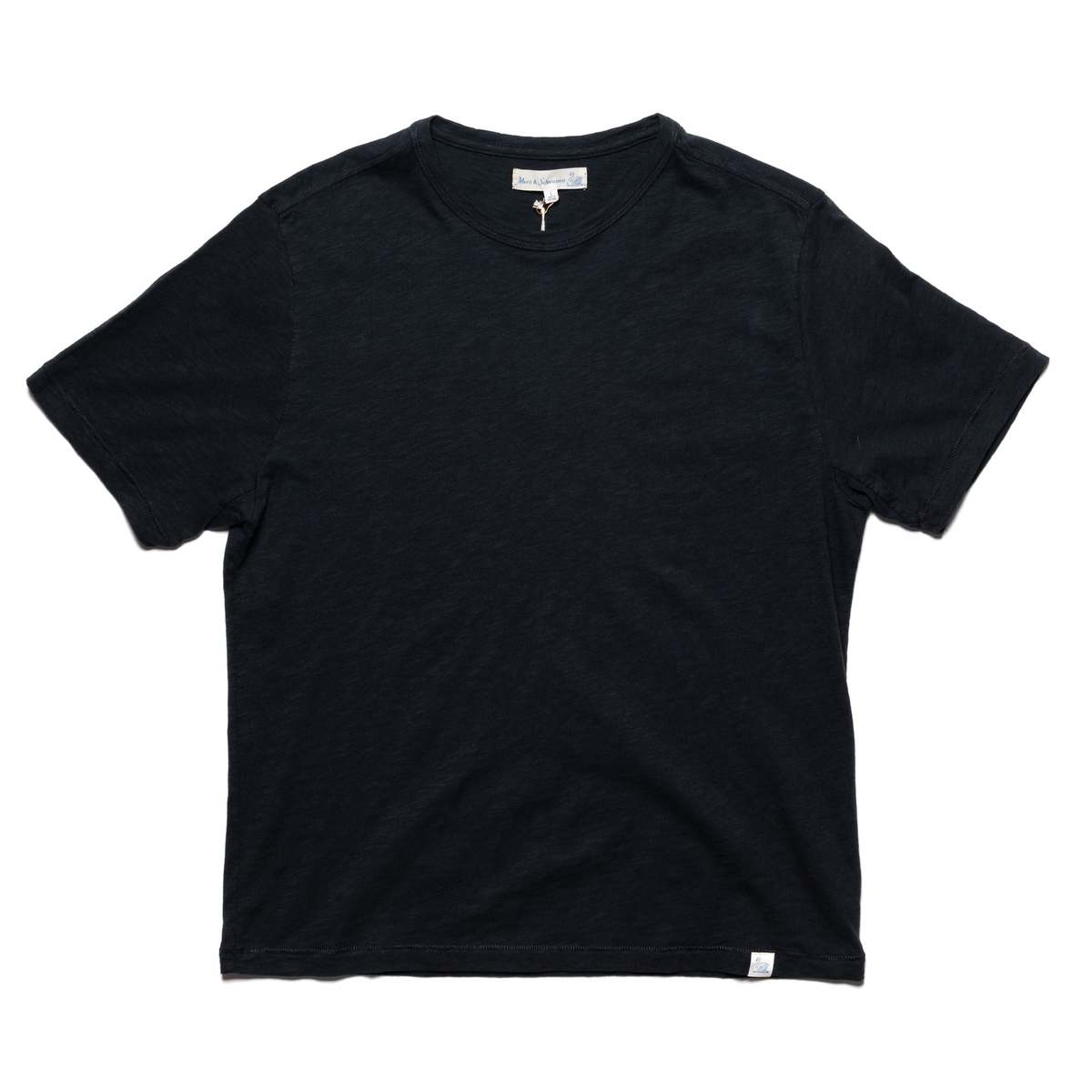 Merz b. Schwanen SCT04.99 Slub Pima Cotton T-Shirt - Image 1 of 4