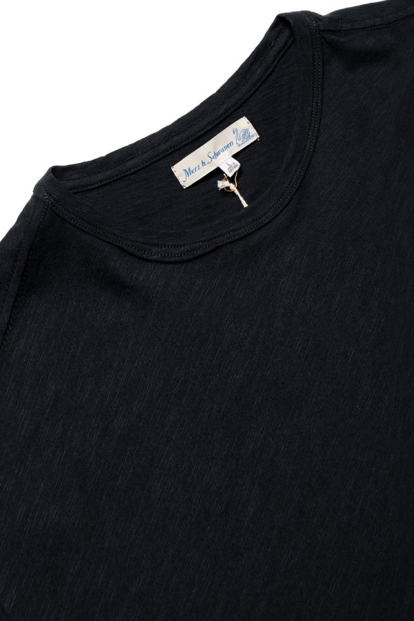 Merz b. Schwanen SCT04.99 Slub Pima Cotton T-Shirt