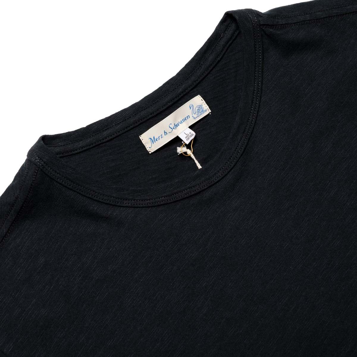 Merz b. Schwanen SCT04.99 Slub Pima Cotton T-Shirt - Image 2 of 4