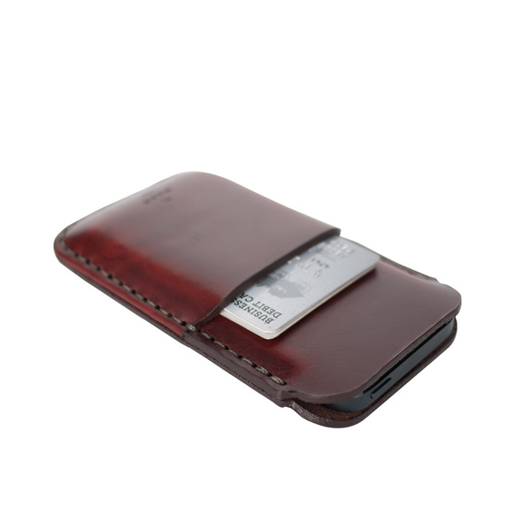 MAKR iPhone SE Card Sleeve - Oxblood MAKR iPhone SE Card Sleeve - Oxblood