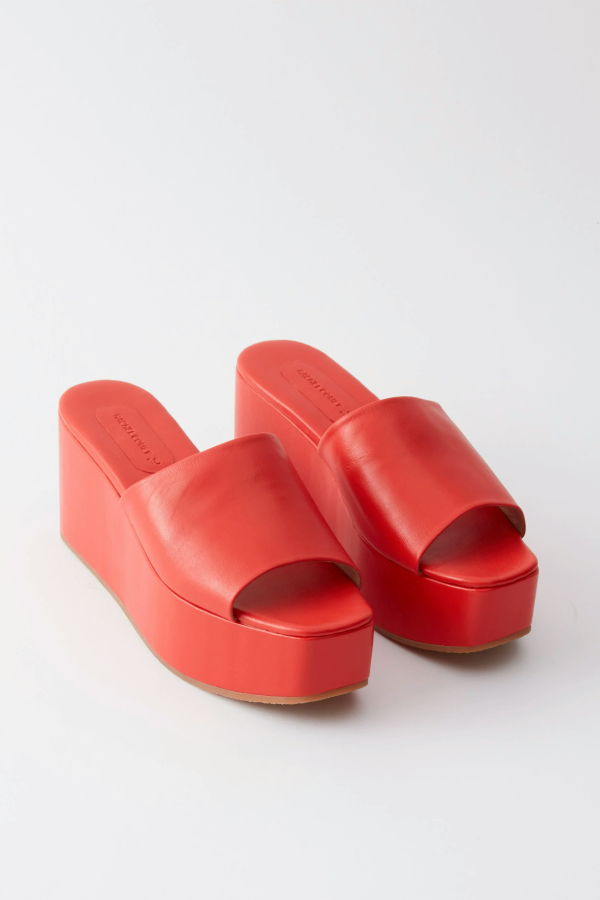 Rachel Comey Ferow Wedge Sandal - Orange