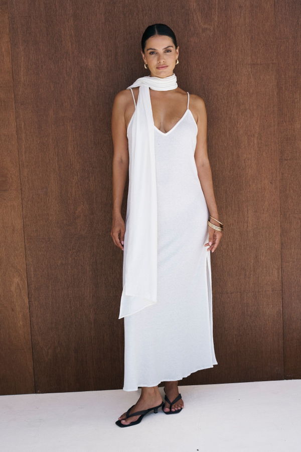 BAHHGOOSE Ramie Slip Dress