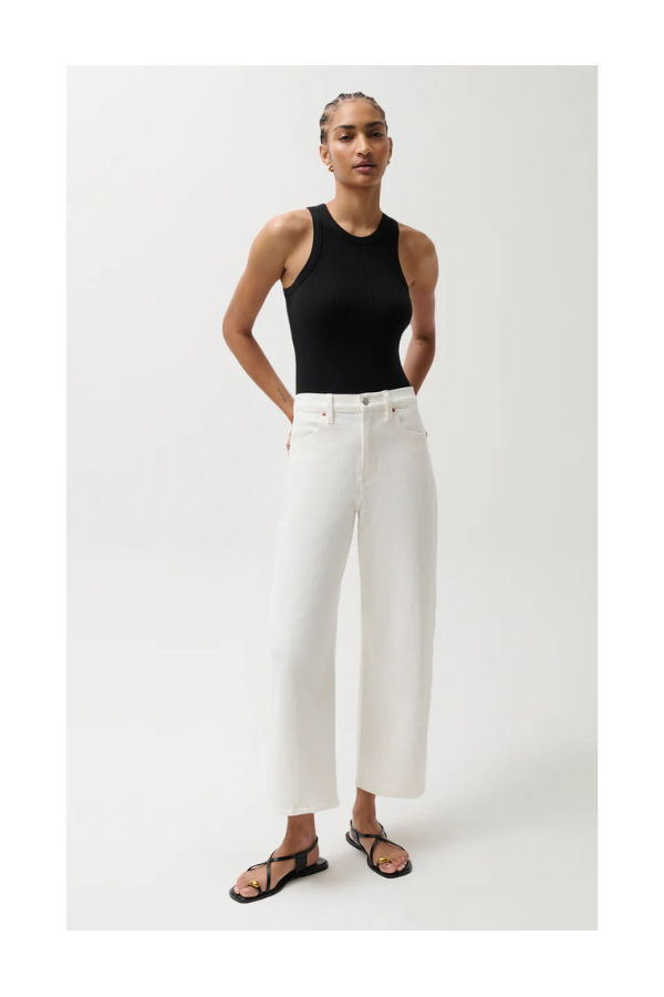 Pistola Kyra High Rise Bowed Ankle Jeans